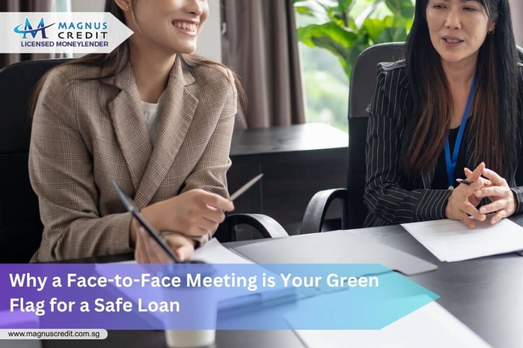 face-to-face meeting for safe loan