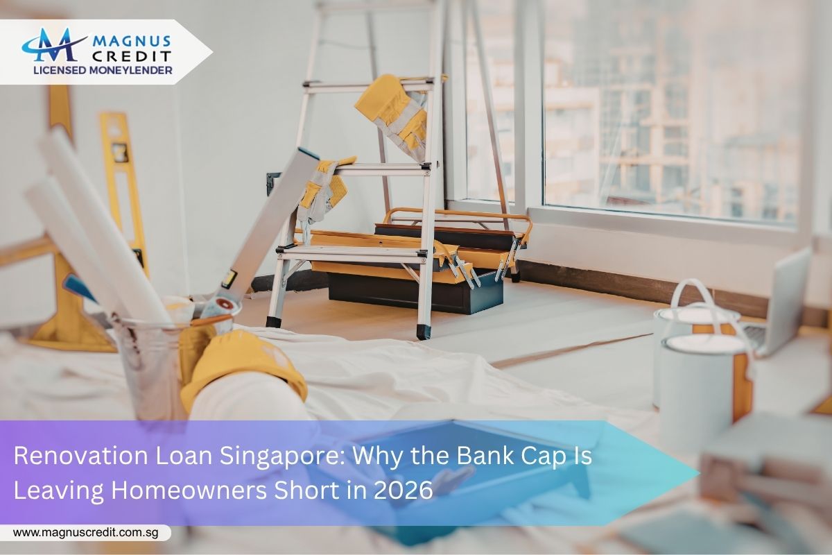 understand why bank renovation loans is not enough and how licensed moneylenders can help you
