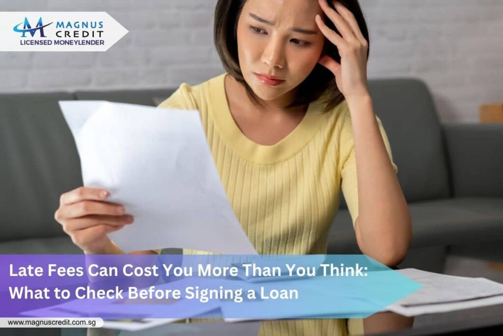 Loan Late Fees Before Signing